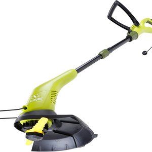 Sun Joe SB601E Sharper Blade Stringless Electric Trimmer/Edger, Green